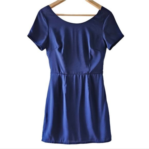 Tobi Callback Mini Dress Blue Size Small. - Picture 3 of 15
